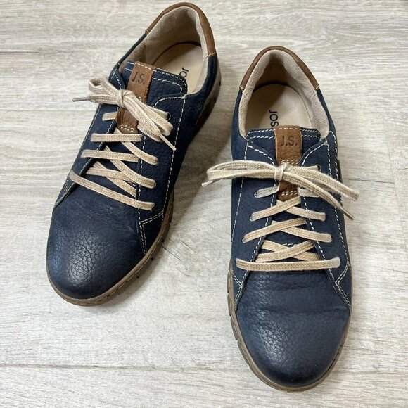 Josef Seibel Shoes Womens Size 9 - 9.5 Steffi 62 Waterproof Leather Oxford - Picture 5 of 15